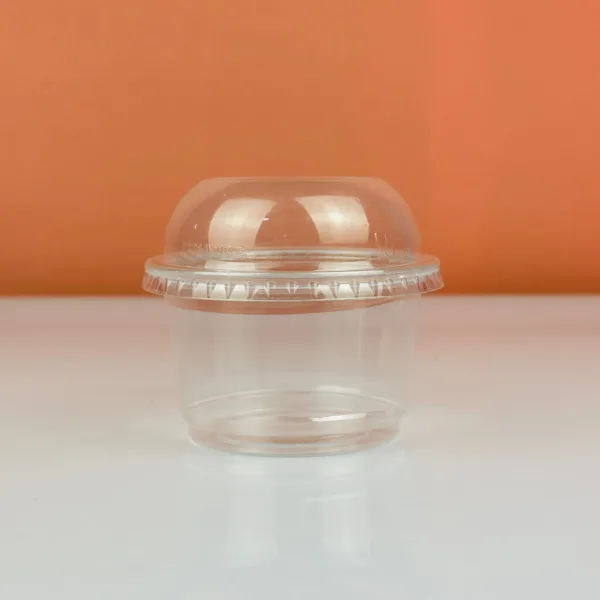 Boites 200ml avec couvercles rebondis