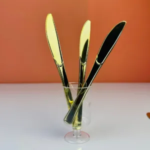 Couteaux jetables or