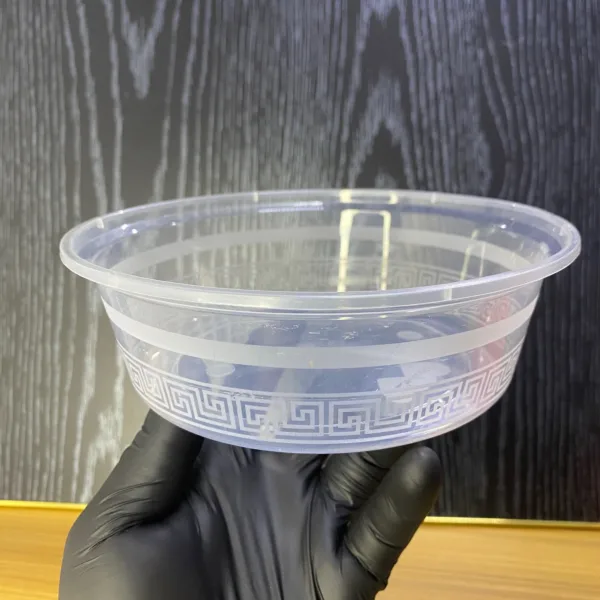 Barquettes rondes transp. 1000ml - Image 3