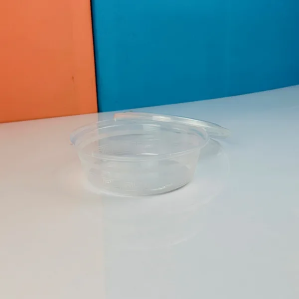 Barquettes rondes couvercles transparents 1000ml – Image 2