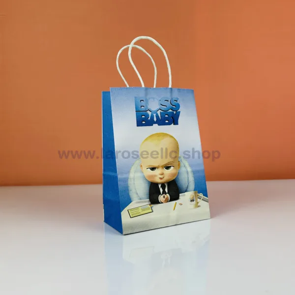 Sacs en papier baby boss 20x15cm