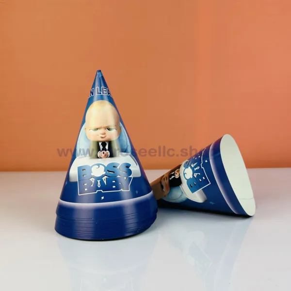 Chapeaux en carton baby boss