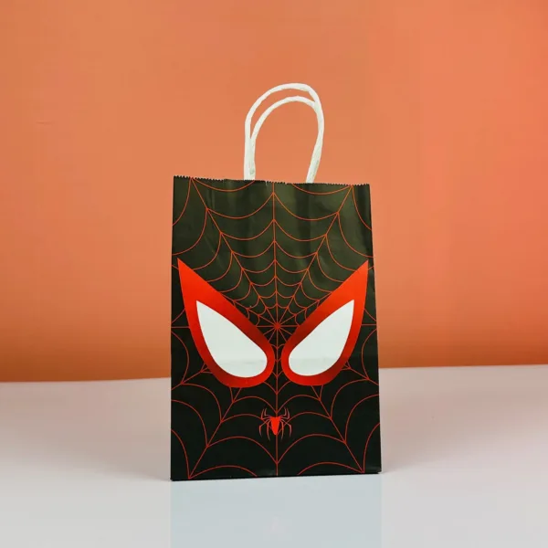 Sacs en papier spiderman 20x15cm – Image 4
