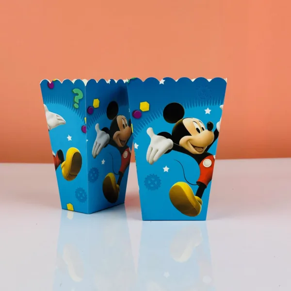 Boîtes a popcorn mickey