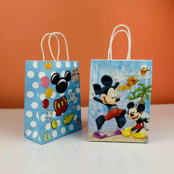 Sacs en carton mickey 27x21cm