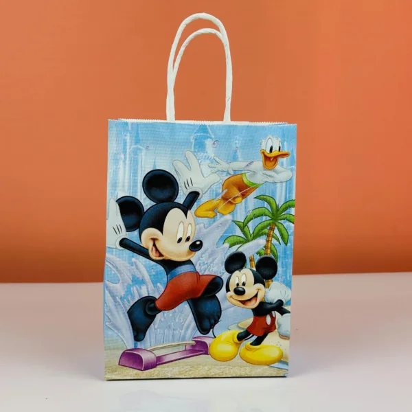 Sacs en carton mickey 27x21cm – Image 2
