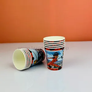 Gobelets en carton ladybug