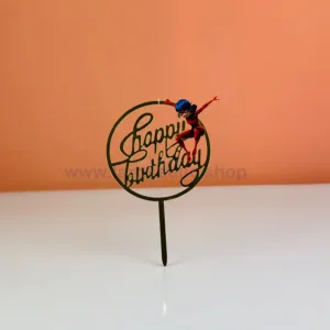 Cake topper ladybug