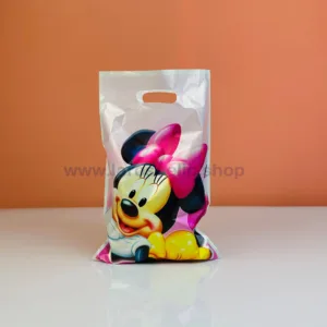 Plastiques à emporter minnie 27x18cm