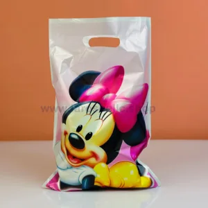 Plastiques à emporter minnie 32x22cm