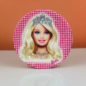 Assiettes en carton barbie 17cm