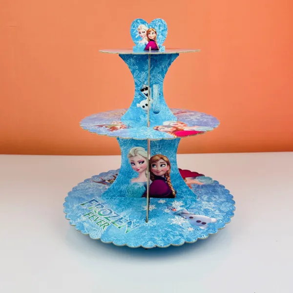 Présentoir à mignardises en carton frozen – Image 2