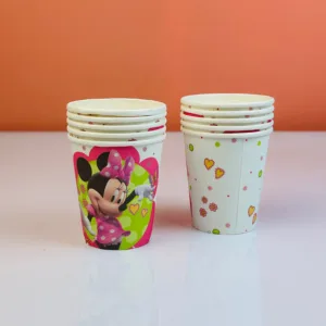 Gobelets en carton minnie