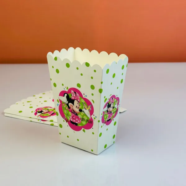 Boîtes a popcorn minnie