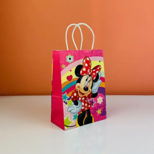 Sacs en papier minnie 20x15cm
