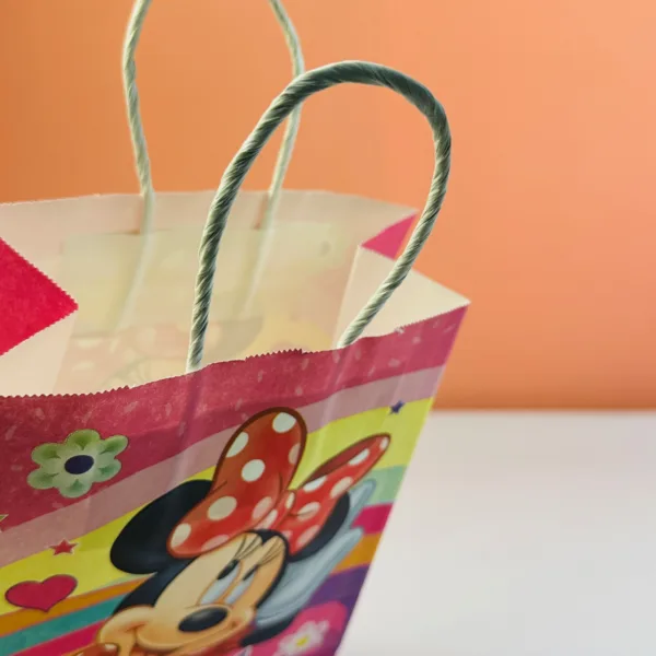 Sacs en papier minnie 20x15cm – Image 3