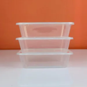Barquettes transparent 750ml
