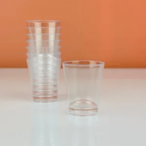 Verrines en acrylique verre 60ml