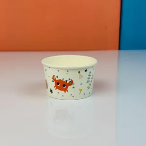 Boîtes de glâce 200ml décoré