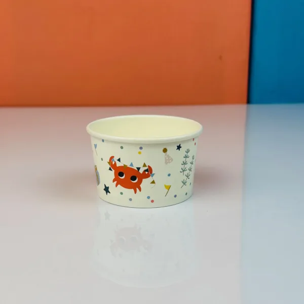 Boîtes de glâce 200ml décoré