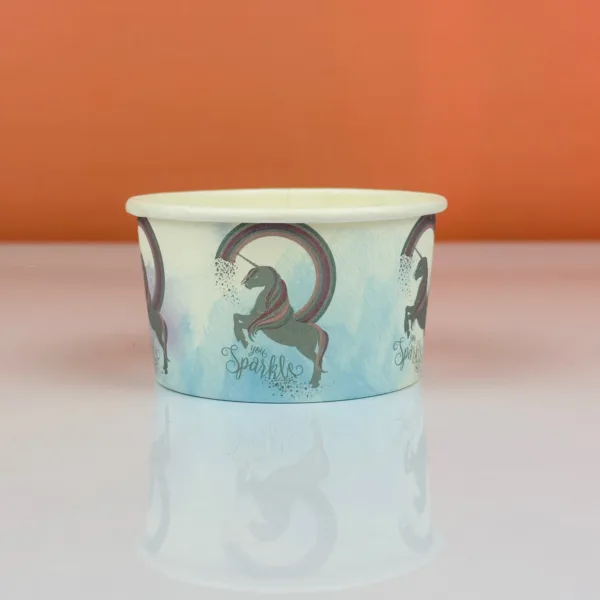 Boîtes de glâce 250ml licorne