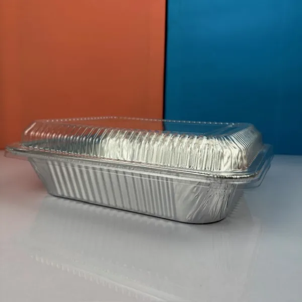 Plateau en aluminium avec couvercle en plastique 32*26*7cm – Image 5