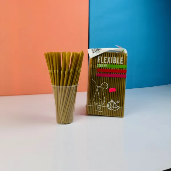 Pailles couleur or