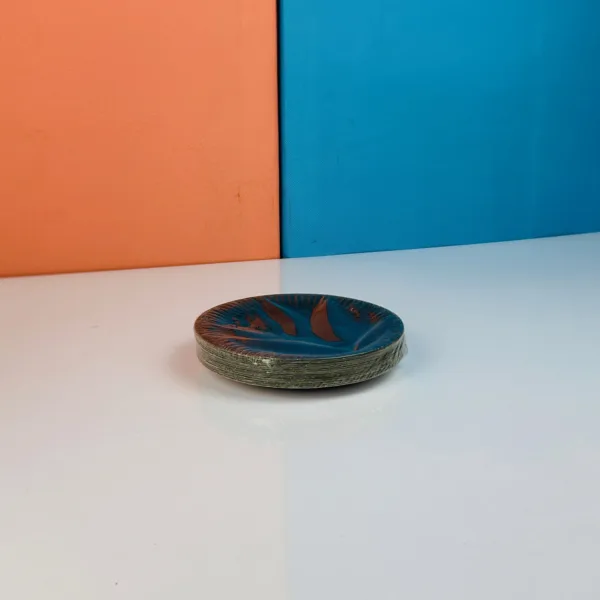 Assiettes en papier noir 15cm