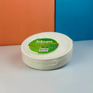 Assiettes rondes en carton falcon 18cm