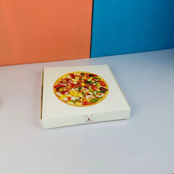Boîte a pizza 25x25x4cm – Image 3