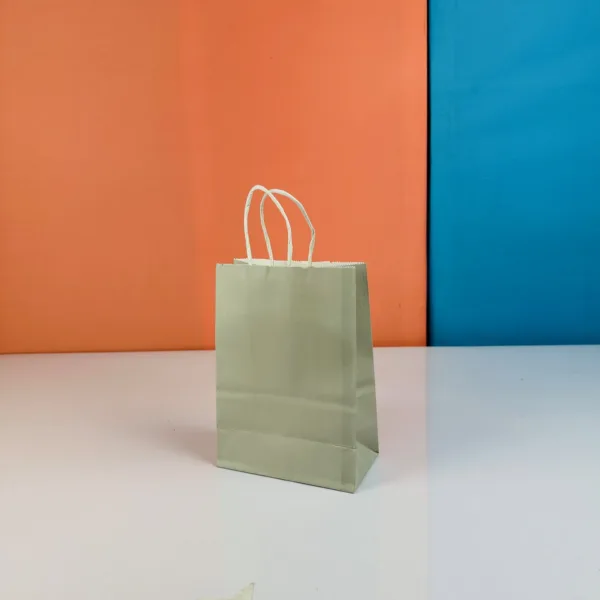 Sacs 20x15cm gris en kraft