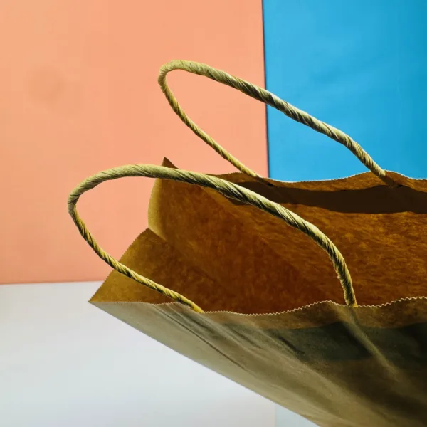 Sacs 33x26cm marron en kraft – Image 2
