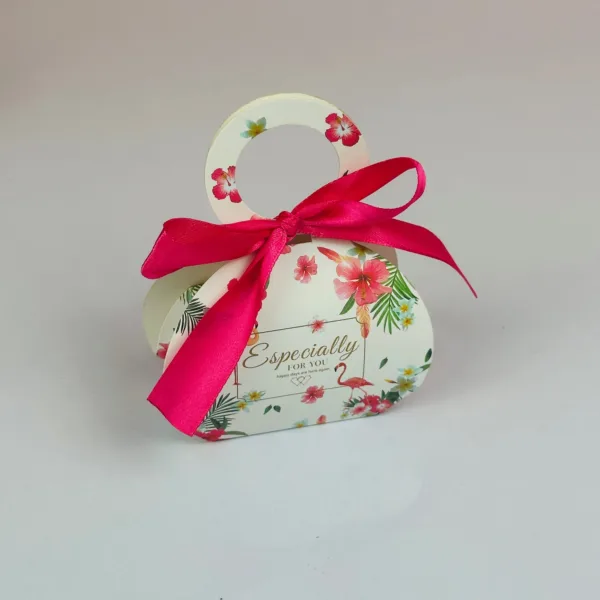 Boîtes à dragées abi flamant rose – Image 2