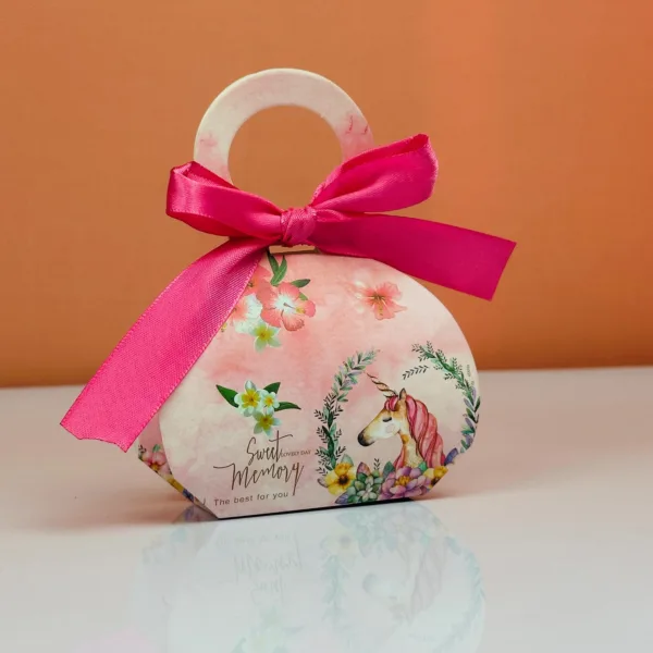 Boîtes à dragées abi unicorn sweet memory