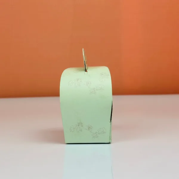 Boîtes à dragées char vert menthe thème mariage – Image 3