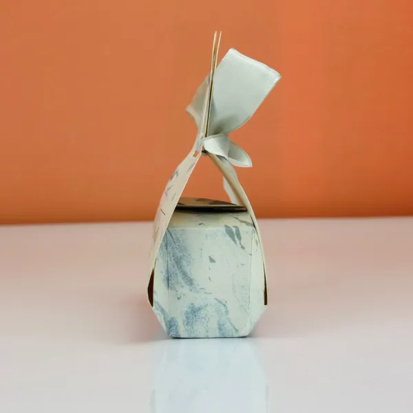 Boîtes à dragées abi bleu décoré – Image 3
