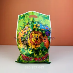 Plastiques à emporter jungle 32x22cm