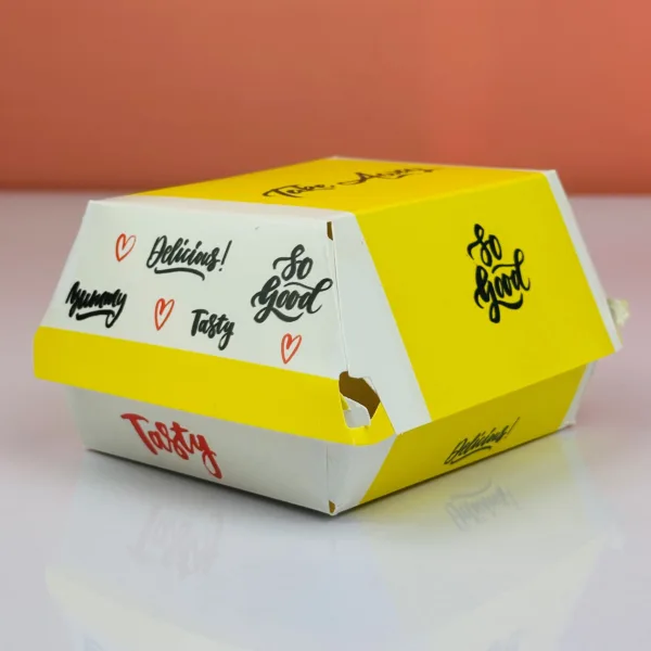 Boîtes burger en carton
