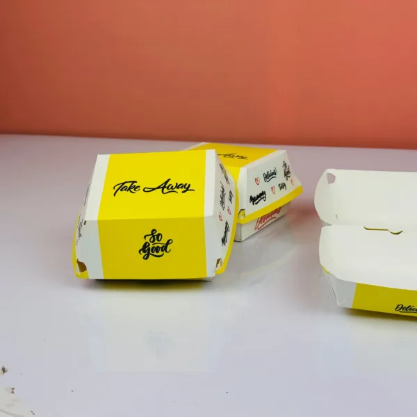 Boîtes burger en carton – Image 4