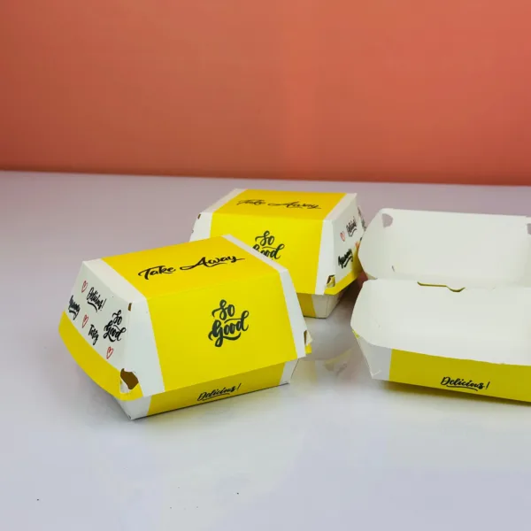 Boîtes burger en carton – Image 3