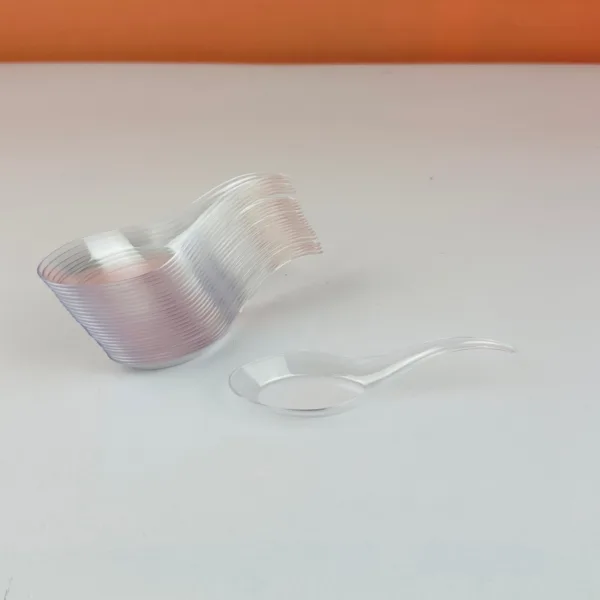 Verrines en acrylique forme cuillère – Image 3
