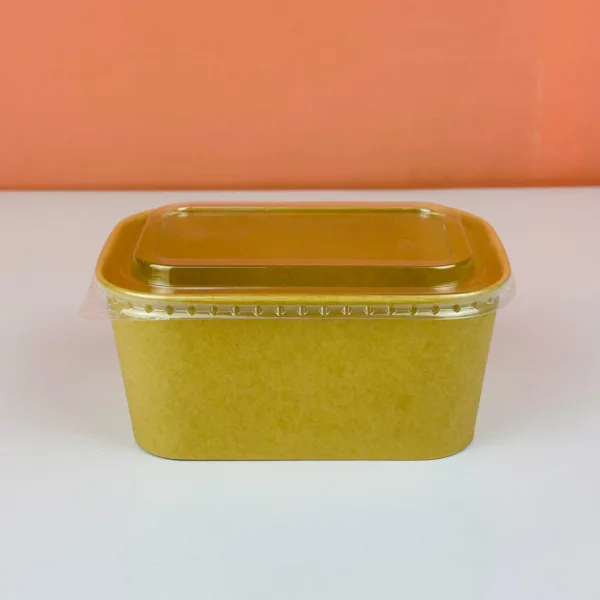 Barquettes en kraft rectangulaire 1000ml