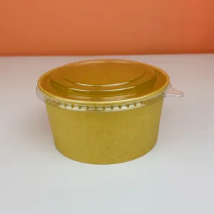 Barquettes en kraft ronde 1500ml